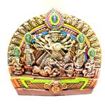 simonart and printing caly god durga maa idol 1ft